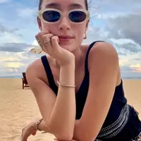 Tatjana Saphira tampil cantik saat liburan [Instagram/tatjanasaphira]