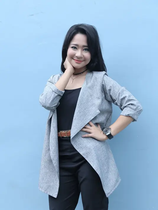 Chiquita Meidy mengaku bersyukur lantaran cowok yang belum lama dekat itu mau mengerti dengan kesibukannya sekarang ini. (Galih W. Satria/Bintang.com)