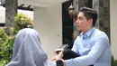 Samuel Zylgwyn saat ditemui Bintang.com saat menjalani syuting sinteron Orang Ketiga di kawasan Cibubur, Jakarta Timur, Senin (19/2/2018) (Nurwahyunan/Bintang.com)