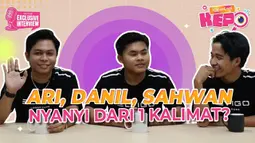 Ketika Ari, Sahwan dan Danil DA8 Main Games Lirik Satu Kata, Siapa yang Menang