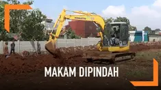 546 makam di pamulang harus dipindah imbas pembangunan tol Cinere-Serpong. Pihak pembangun menyediakan areal yang digunakan untuk lokasi pemindahan.