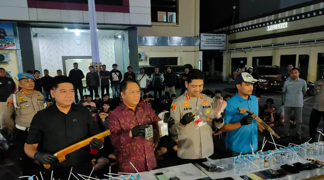 3 Bandar dan 104 Pemakai Ditangkap dari Kampung Narkoba di Makassar