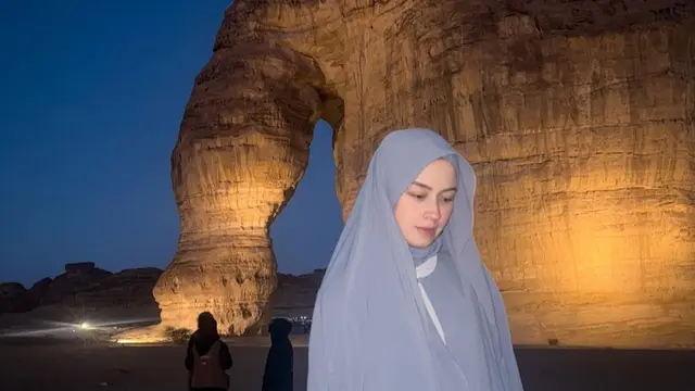 Potret Kimberly Ryder di Al Ula. (credit: instagram.com/kimbrlyryder)