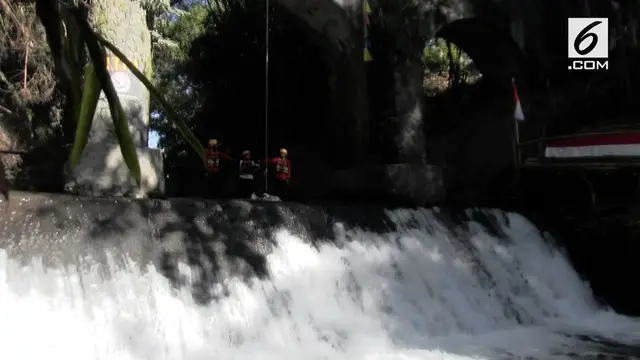 VIDEO: Upacara HUT Kemerdekaan ke-73 RI Digelar di Sungai