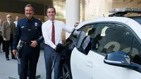 Departemen Kepolisian Los Angeles, Amerika Serikat (Los Angeles Police Department/LAPD) resmi membeli 100 mobil listrik BMW i3.