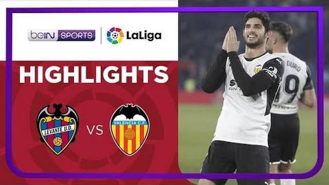 Berita video highlights Liga Spanyol, Levante vs Valencia, Selasa (21/12/21)