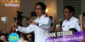 Seperti ini kompaknya pendukung Ahok yang melakukan aksi paduan suara di Balai Kota Jakarta.