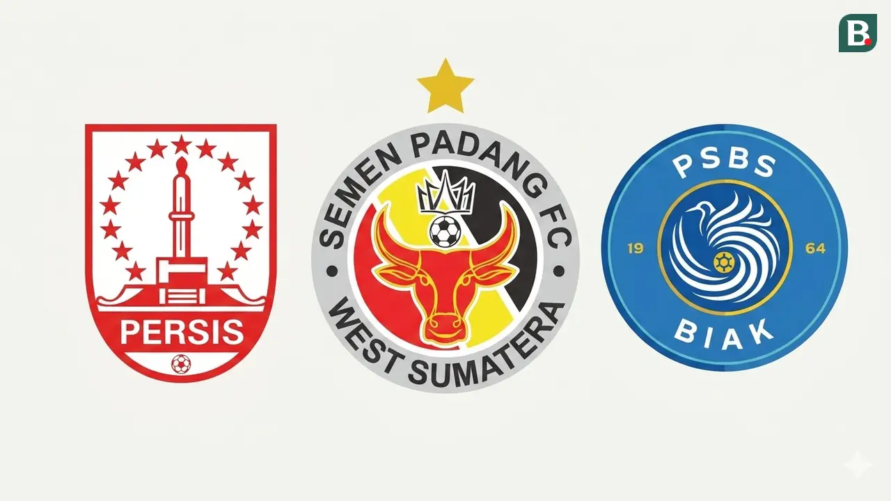 Persis Solo, Semen Padang, dan PSBS Biak - BRI Super League 2025/2026