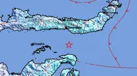 Gempa Magnitudo 5,6 Guncang Banggai Sulteng Jumat Pagi