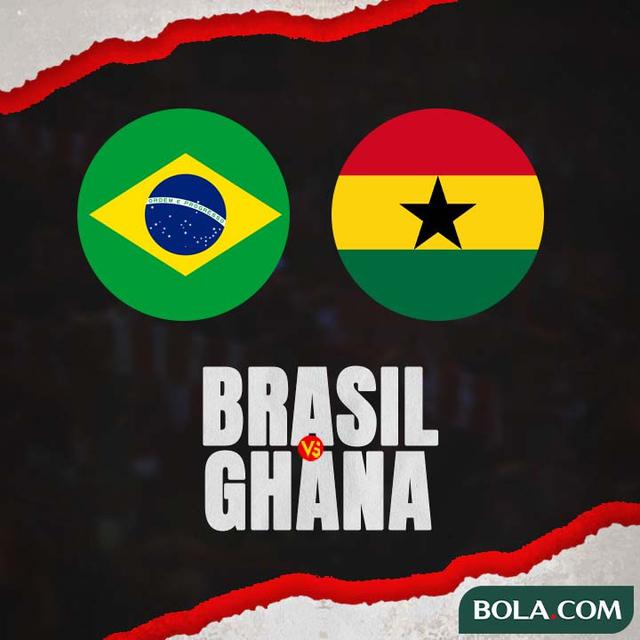 Uji Coba - Brasil Vs Ghana