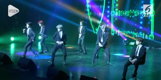 VIDEO: Boyband BTS Pukau Presiden Korsel di Paris