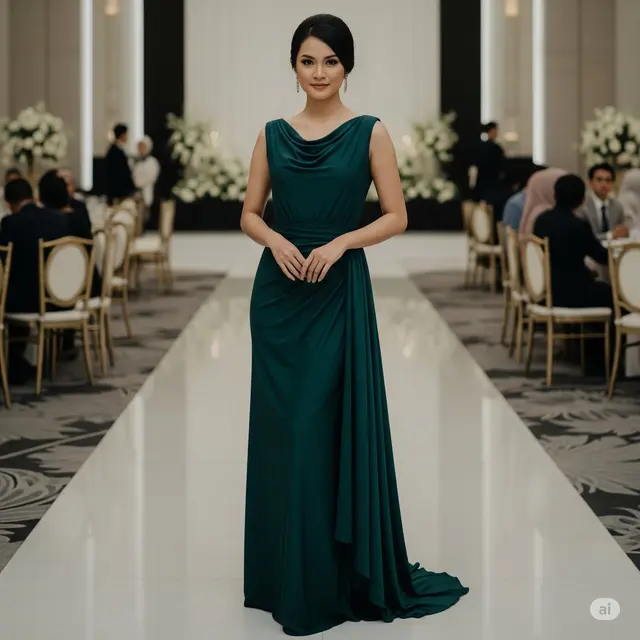 Baju Kondangan di Gedung Pernikahan. Foto: Gemini