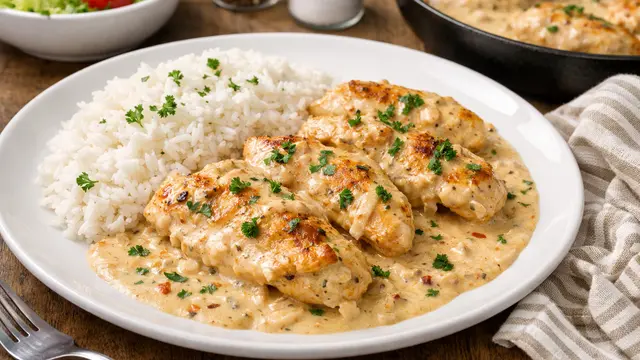 Resep Marry Me Chicken Creamy (Foto: ChatGPT)