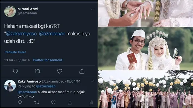 7 Kisah Cinta Netizen Berawal dari Twitter yang Berujung ke Pelaminan