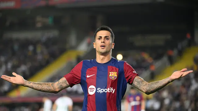 Joao Cancelo - Barcelona Vs Real Betis di La Liga 2023/2024