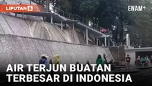 Air terjun buatan terbesar di Indonesia kini hadir di Bogor, khususnya di kawasan Puncak. Air terjun buatan itu dihadirkan oleh HeHa di kawasan Cisarua, Puncak, Bogor, Jawa Barat.