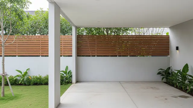 Model Pagar Tembok Samping Rumah