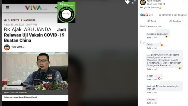 Abu janda covid