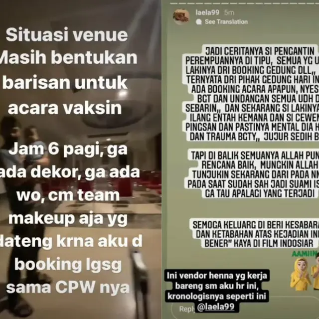 Viral Kisah Pilu Wanita Ditipu di Hari Pernikahan, Calon Suami Kabur hingga Gedung Tak Disewa
