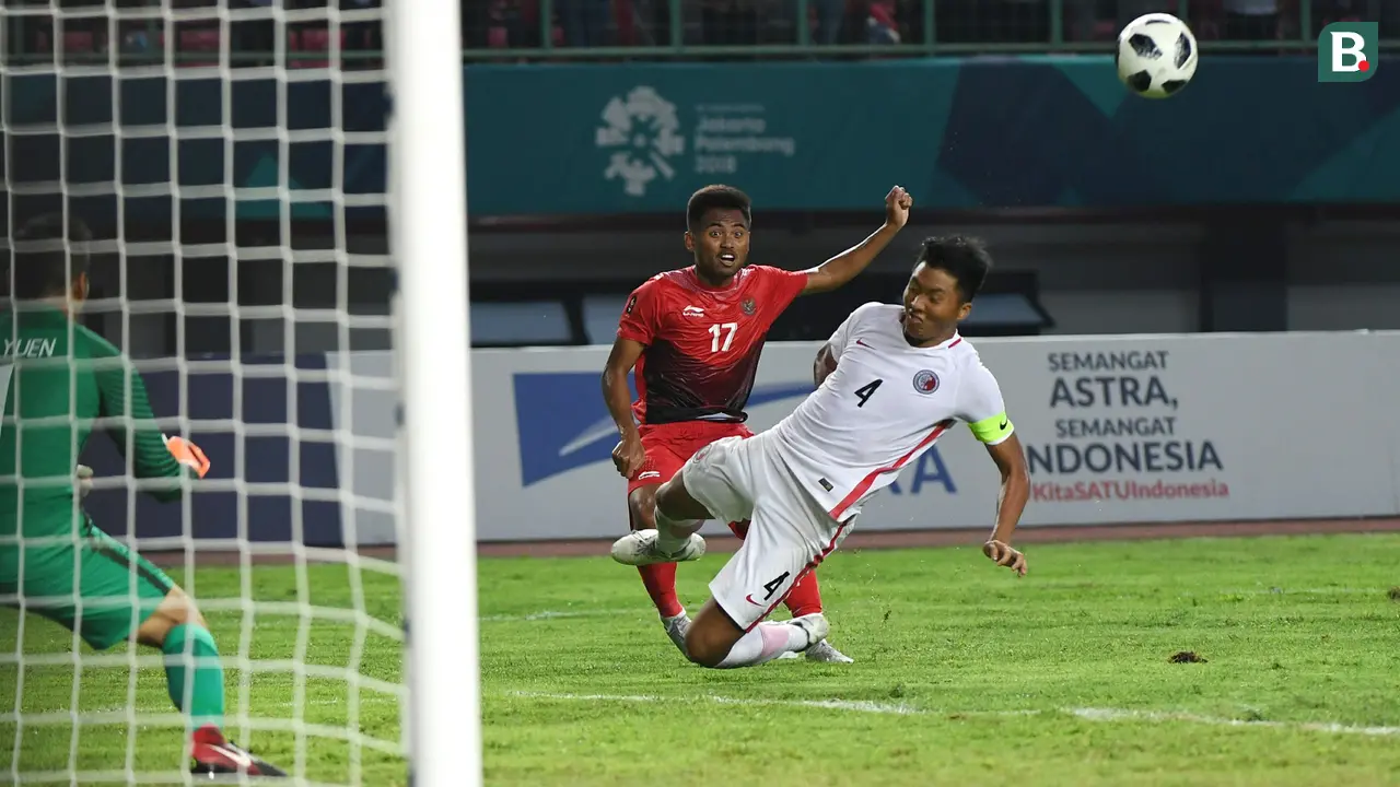 Sepak Bola : Indonesia Vs Hong Kong