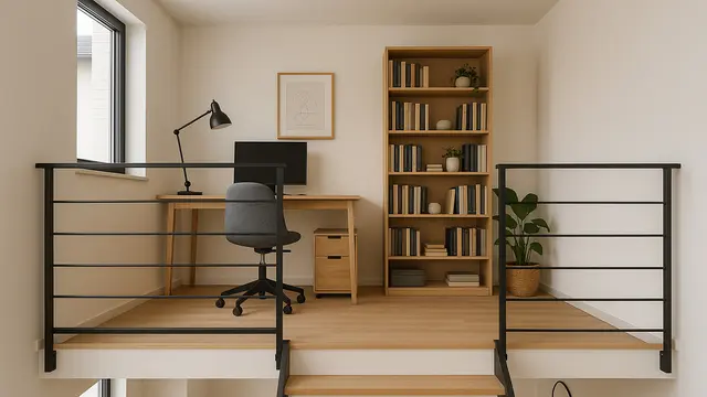 Rumah Minimalis Tipe 21 dengan Mezzanine