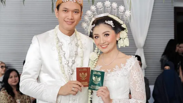 Potret akad nikah dari Giannirma Gavrila dan Janed Kharisma