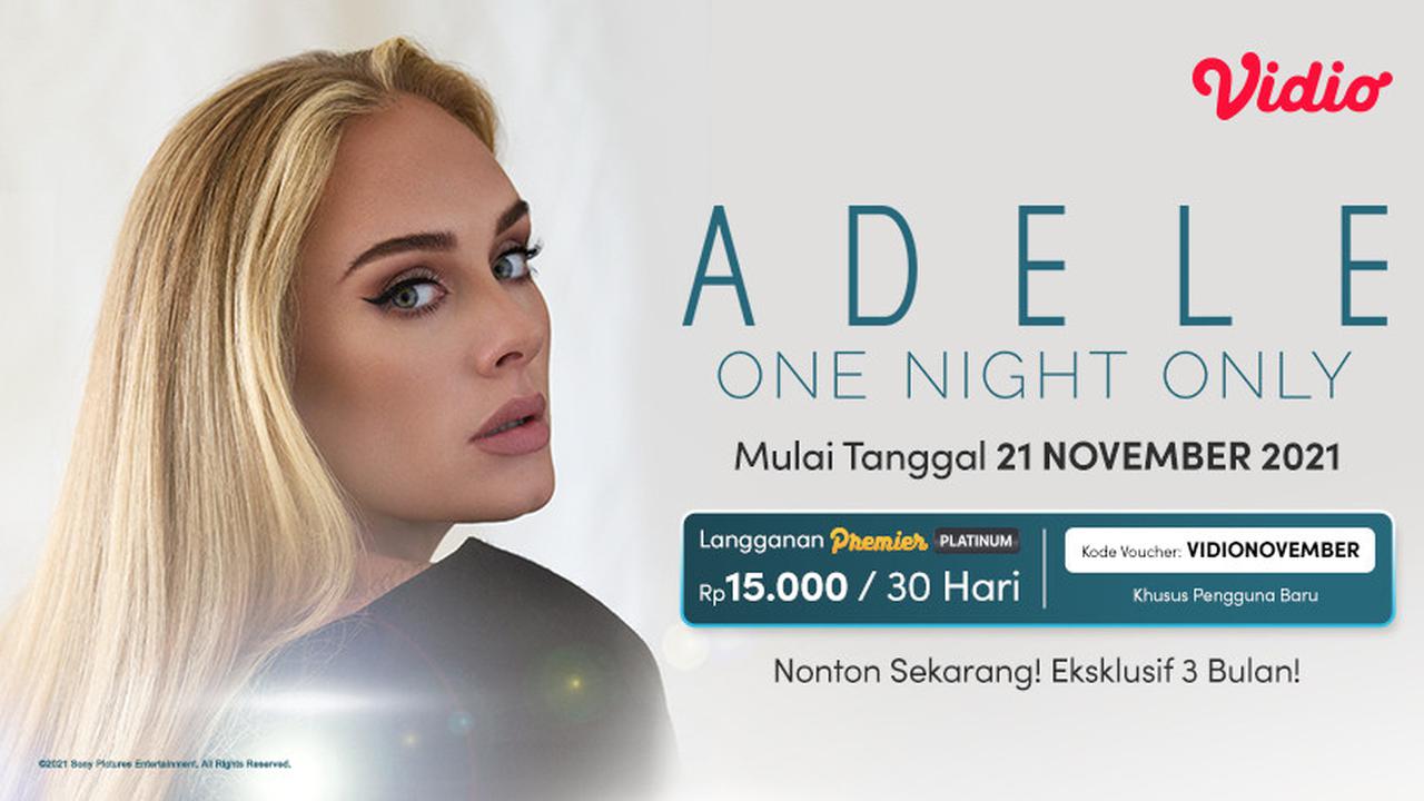 Konser Adele One Night Only Tayang di Vidio