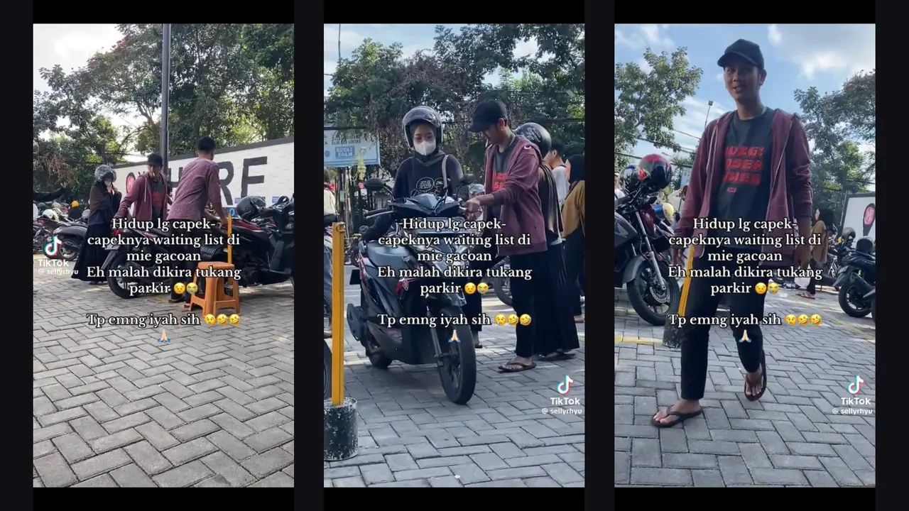 Pria Disangka Tukang Parkir