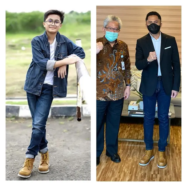 6 Potret Kebersamaan Hengky Kurniawan dan Putranya, Bak Kakak Adik