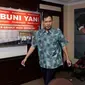 Munarman di acara preskon Buni Yani. (Deki Prayoga/Bintang.com)