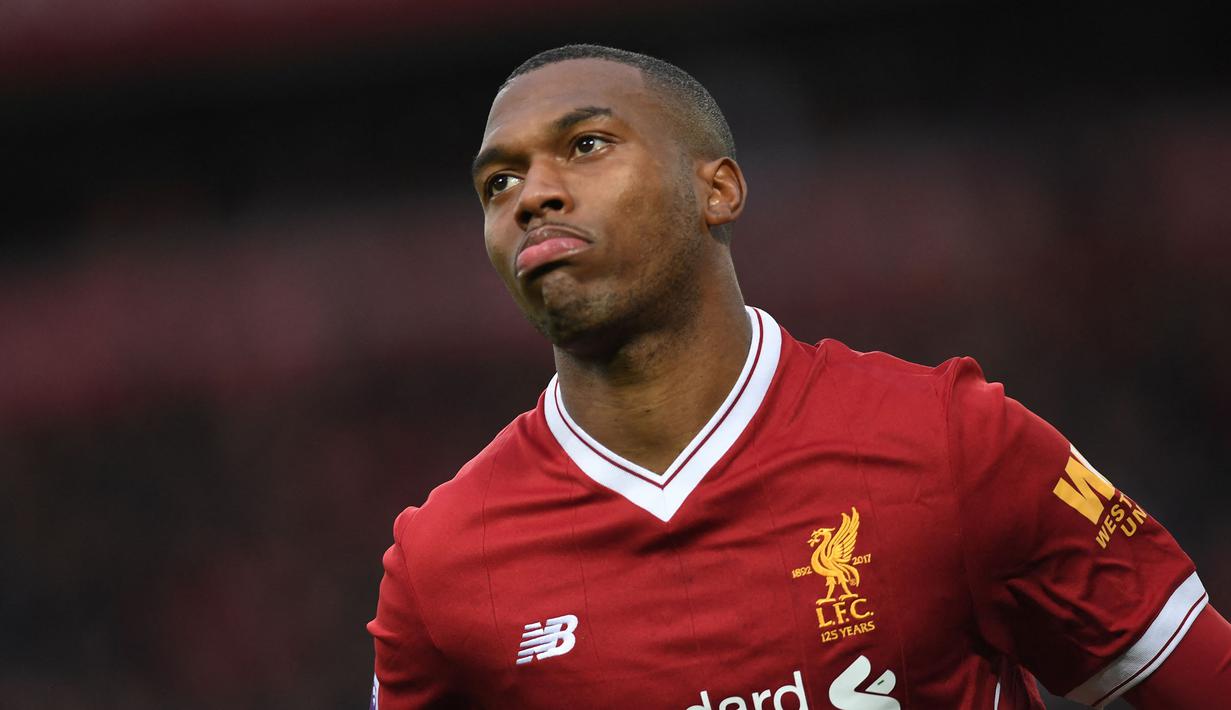 Daniel Sturridge tercatat sudah menganggur selama setahun setelah hengkang dari klub asal Turki, Trabzonspor. Ia sempat mengalami masa keemasan bersama Liverpool sehingga beberapa kali dipanggil Timnas Inggris untuk berlaga di perhelatan akbar. (Foto: AFP/Paul Ellis)