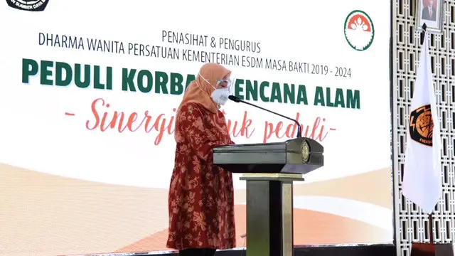 Peduli Bencana Alam, DWP Kementerian ESDM Salurkan Donasi Kemanusiaan