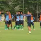 Latihan Timnas Indonesia U-23 (Liputan6.com/Helmi Fithriansyah)