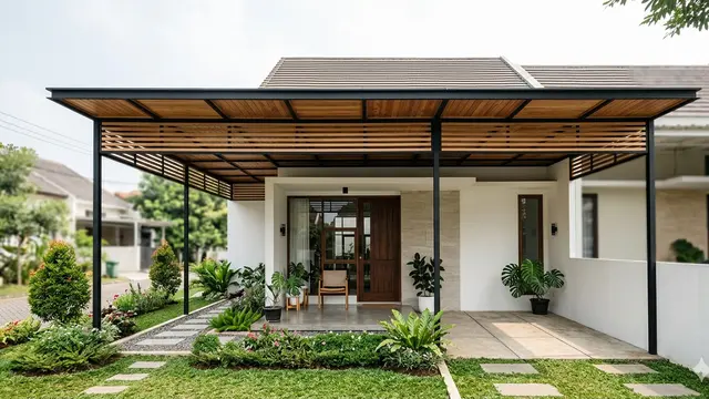 Model Kanopi Minimalis untuk Rumah. Gemini