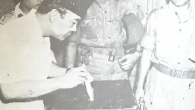 bung karno di pemilu 1955
