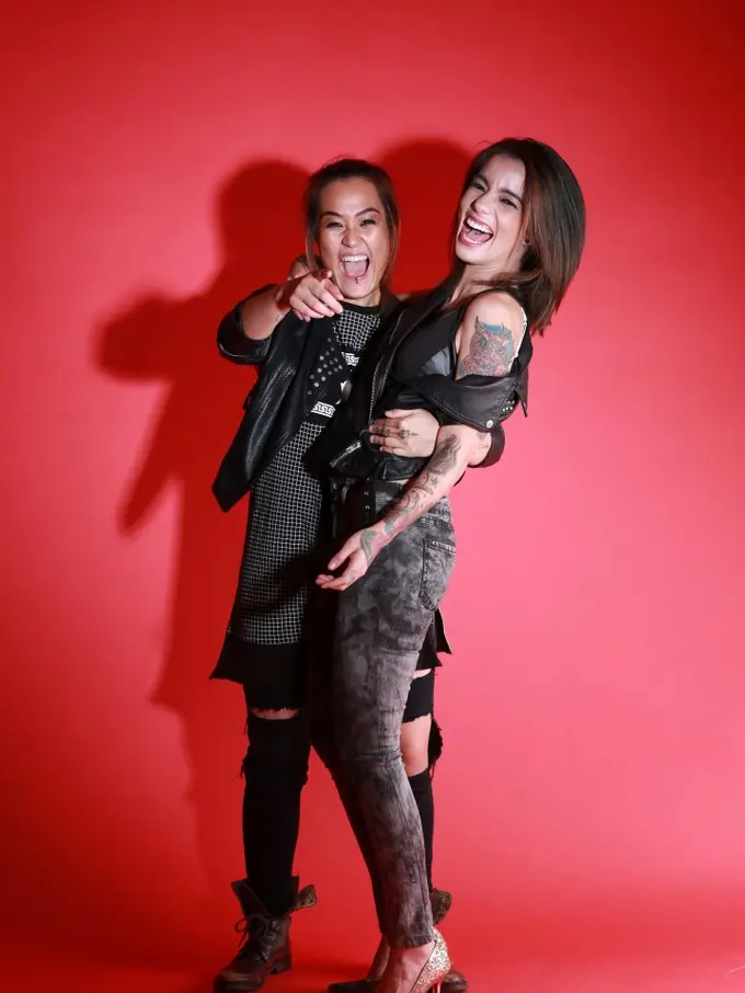 [Bintang] Eksklusif Sheila Marcia dan Melodya Vanesha