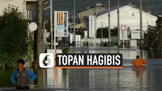 VIDEO: 26 Tewas Diamuk Topan Hagibis Jepang