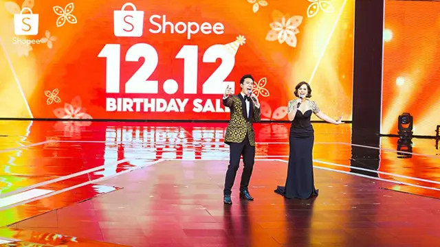 Kemeriahan Panggung Shopee 12.12 Birthday Sale TV Show