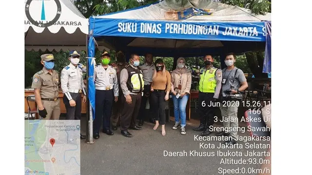 5 Potret Dinar Candy Saat Dapat Hukuman Akibat Langgar PSBB, Curi Perhatian