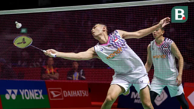 Foto: Sempat Kesulitan, Fajar/Rian Akhirnya Berhasil Jinakkan Wakil Denmark di Indonesia Masters 2025