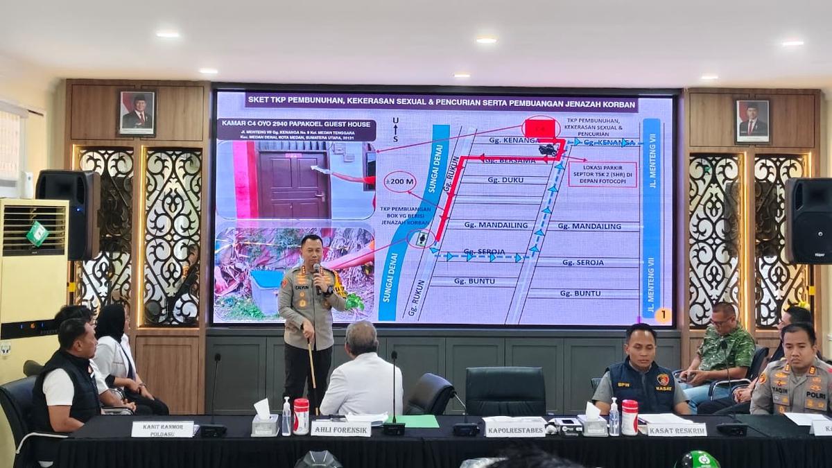 Motif Pembunuhan Wanita dalam Boks di Medan: Sakit Hati Ditolak Berhubungan Tak Wajar