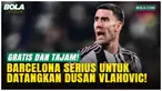Barcelona mulai menyusun rencana transfer musim panas 2026. Dusan Vlahovic disiapkan sebagai opsi untuk didatangkan secara gratis, usia emas, dan cocok ganti Lewandowski, setelah kontraknya berakhir bersama Juventus.