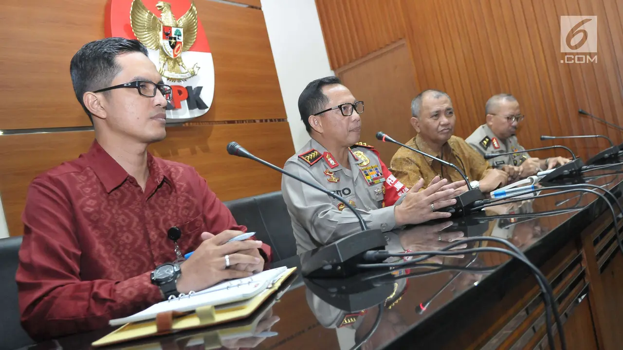Kapolri Datangi KPK Bahas Teror Novel Baswedan