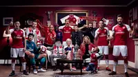 Arsenal Luncurkan Jersey Kandang Baru