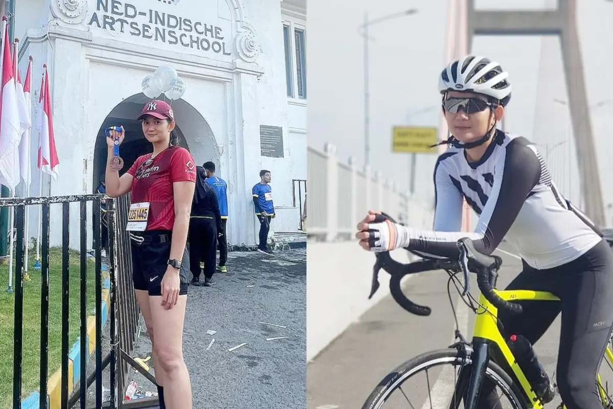 6 Gaya Sporty Maya Kurnia Indri Sari, Pemain Voli Cantik di di PLN Mobile Proliga 2024 yang Hobi Lakukan Berbagai Macam Olahraga