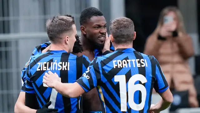 Foto: Melihat Gol Carlos Augusto dan Marcus Thuram saat Inter Milan Jinakkan Como