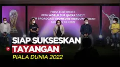 Berita Video SCM Mendapatkan Empat Sponsor Besar Untuk Penyelenggaraan Piala Dunia 2022