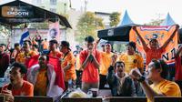 KNVB sapa penggemar Timnas Belanda di Manado, Sulawesi Utara. (KNVB).