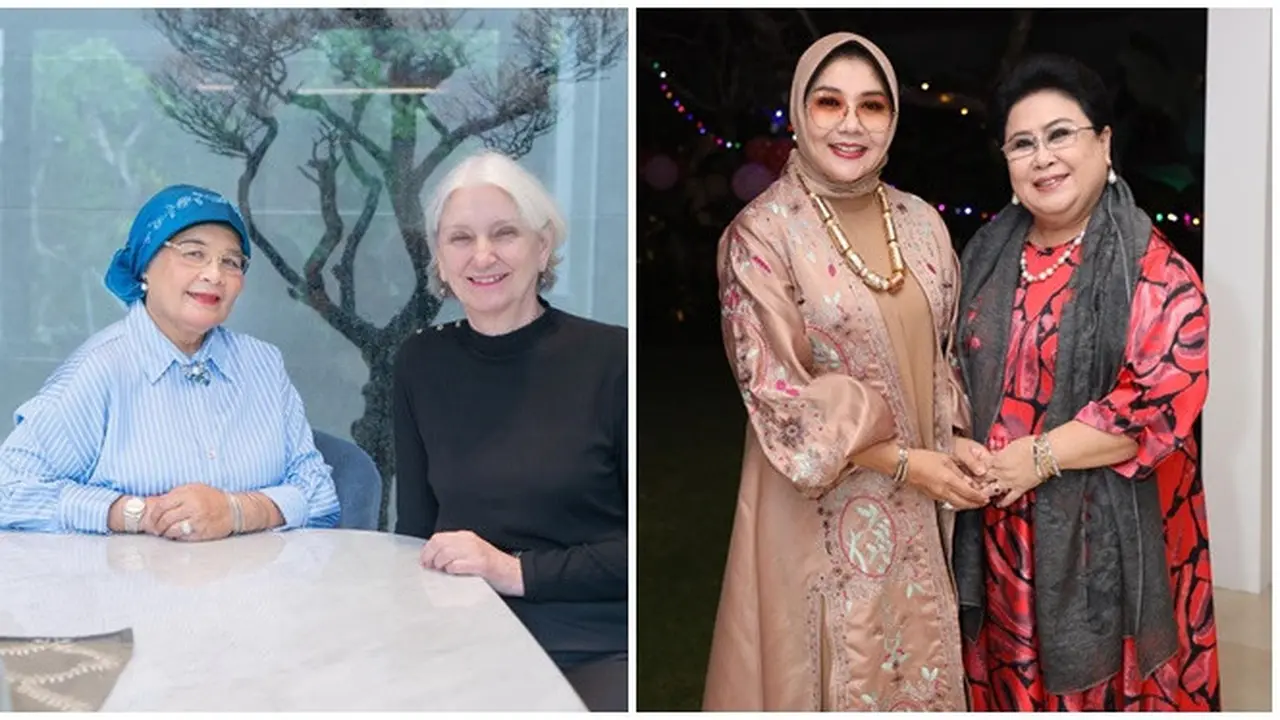 6 Potret Kompak Ibu dan Mertua Artis, Besan Rasa Sahabat