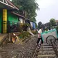Ribuan Rumah Tergusur Jalur Ganda Bogor-Sukabumi (Foto:Liputan6/Achmad Sudarno)